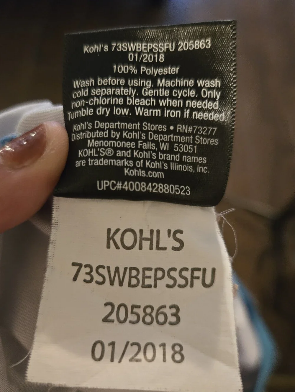 Kohls cross posted